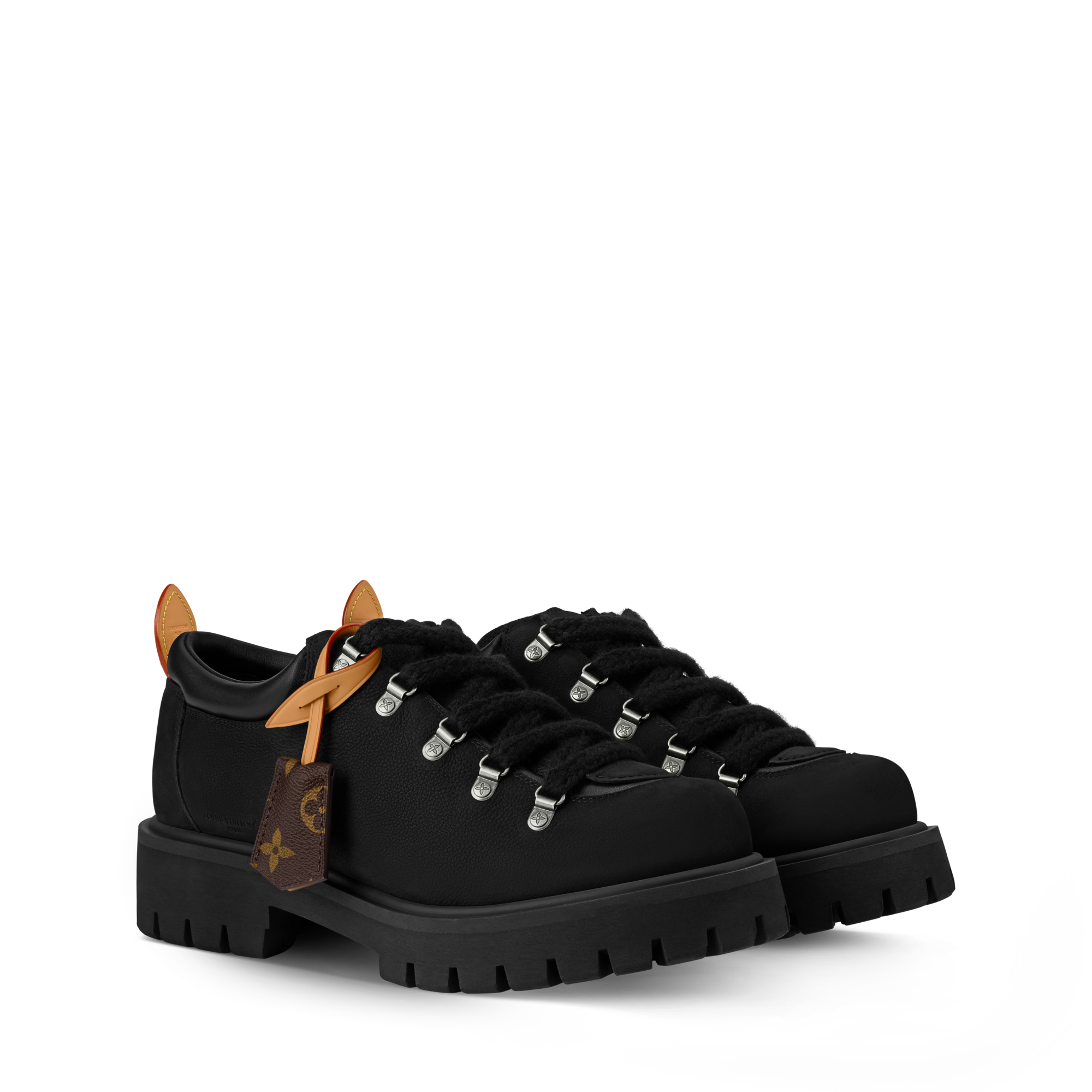 ルイ・ヴィトン ブラック レースアップシューズ LOUIS VUITTON ルイヴィトン シューズ ビジネスシューズ メンズサイズ6